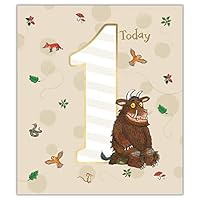 Official Grufallo Age 1 Birthday Card, Birthday Cards, Child 1st Birthday, Child's First Birthday, 7 x 6