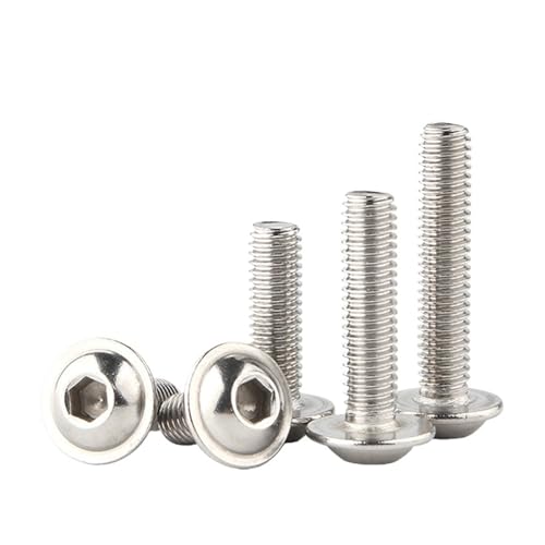 10��/���b�g M2 M2.5 M3 M4 M5 M6 M8 M10 A2-70 �X�e�����X�X�`�[�� �Z�p���t���{�^���w�b�h�l�W�i�J���[�{���g�t���j QAICHFKS(14mm x10pcs,M6)