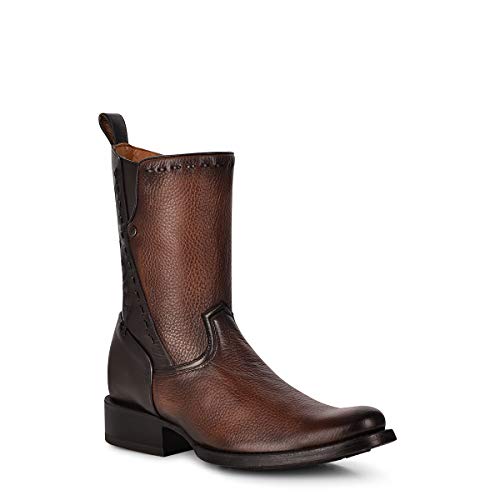 Cuadra Men's Urban Boot in Genuine Deer Leather Brown2