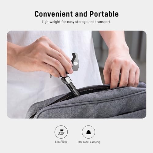 Neewer 10099610 9.8"/25Cm Adjustable Magic Arm With Super Clamp, 1/4 Inch & 3/8 Inch Threads, 1/4 Inch Screws For Flash/Led Light/Microphone/Monitor, Compatible With Smallrig Camera Cage thumb #6