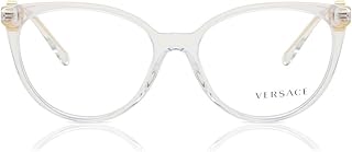 Versace VE3298B - 148 Eyeglass Frame CRYSTAL w/DEMO LENS 55mm