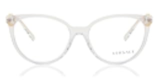 VE3298B - 148 Eyeglass Frame CRYSTAL w/DEMO LENS 55mm