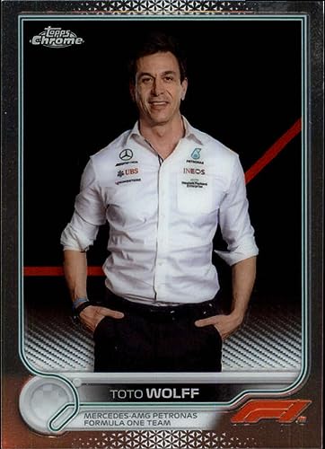 2022 Topps Chrome Formula 1 Racing #99 Toto Wolff Mercedes-AMG