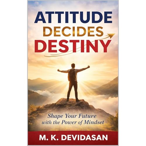 Attitude Decides Destiny Audiolibro Por M K Devidasan arte de portada