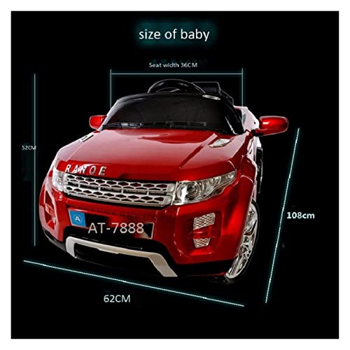 6V Kinder Elektrofahrzeug Vierrad Fernbedienung Auto 1-3 Jahre altes Langlauf Dual Drive Wiederaufladbare Spielzeug ca… – Bild 5