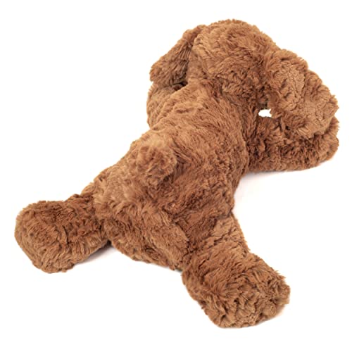 Teddy Hermann 91974 Schlenkerhund braun 28 cm, Kuscheltier