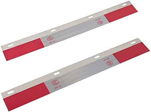 24"X3" Aluminum Plate With 3M Reflective Tape For Straight Mud Flap Ha 24x3 Sold By Pair  F247595 V2 - Foto 4