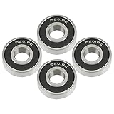 YOXUFA Mini Bike Front and Rear Wheel Bearing for Coleman CT100U CC100X KT196 Baja Doodlebug DB30 Motovox MBX10 MBX11 MMB80 105cc RT200 RB100 RB200 79cc 98cc 100cc Engine Mini Bike Parts 6201RS