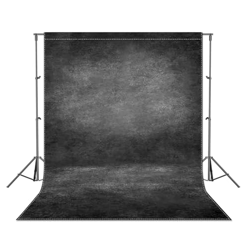 Toile de fond noir Luminora pour visioconférence et studio photo à la maison