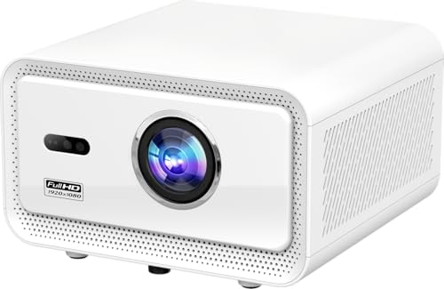 Image of AUN Legend Mini Pro Projector 4K Ultra HD, 26000 Lumens (2300 ANSI), Fully Sealed, AI Fully Automatic, Android 12 2G 32G, HDMI ARC, YouTube Hotstar PrimeVideo, Wi-Fi, 1080p Native Smart AUN Projector