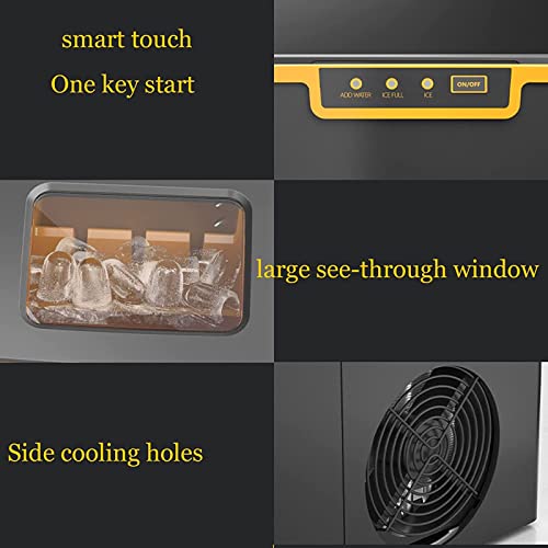 Fabricadora de hielo portátil para countertop 33 lbs/día miniatura 2