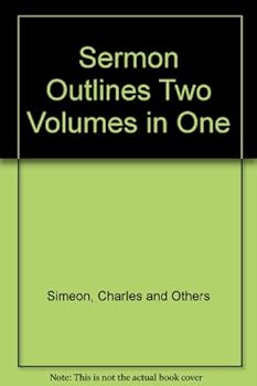 Hardcover Sermon Outlines Two Volumes in One Book
