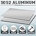 MorningRo 4 Pack 5052 Aluminum Sheet Metal 6