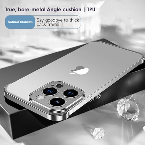 Coque iPhone 15 Pro Max Losin rigide et légère avec verre protecteur objectif
