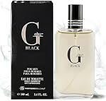 PB ParfumsBelcam G eàu Black Eau De Toilette Spray for Men – 100 mL Affordable, Long-Lasting Fresh Aquatic Fragrance & Spicy Aquatic Scent with Sandalwood & Patchouli for Day & Night Use