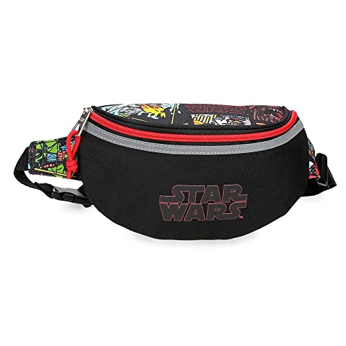 Star Wars Galactic Team Riñonera Grande Negro 34x13x7 cms