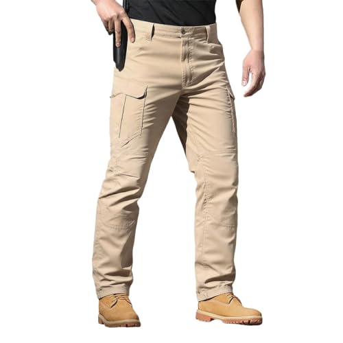 Pantalones de correr para hombre Cintura Elástica Pantalone Cordón Elásticos Jogging Pantalón Jogger Cargo Pantalon con cordón cintura elástica cómodos y transpirables Adecuado para Uso Diario