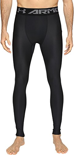 Under Armour Men's HeatGear Armour Compression Leggings LG Black