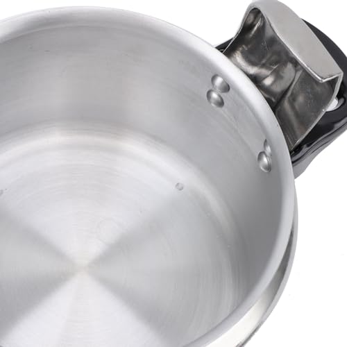 Olla a Presión, Base Compuesta de Aleación de Aluminio a Prueba de Explosiones de Gran Capacidad, Recipiente a Presión para con Estufa de Gas, Olla a Presión