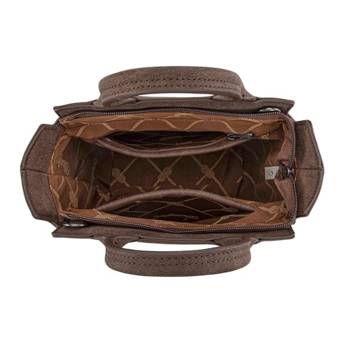 Bolso Wrangler Western para mujer con bordado azteca miniatura 4