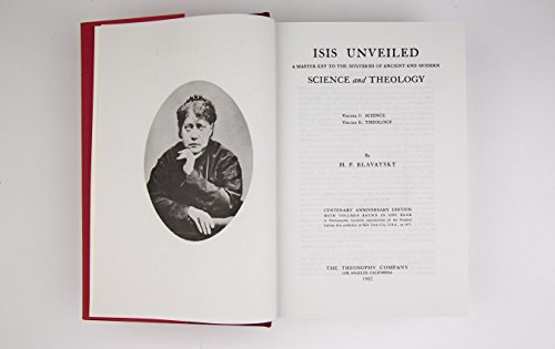 Isis Unveiled: A Master-Key to the Mysteries of... 0938998013 Book Cover