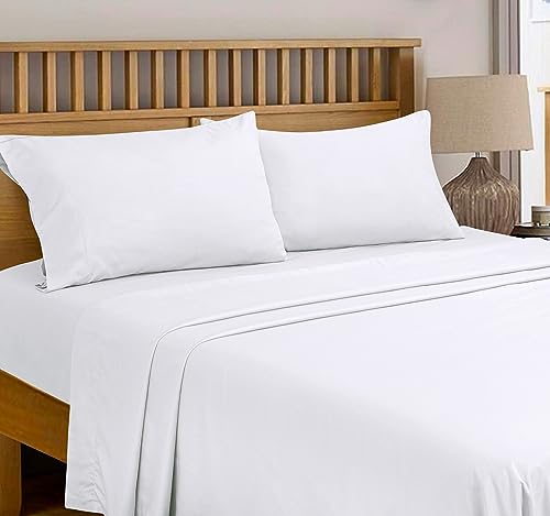 Royale Linens RL769 300 Thread Count 100% Long Staple Combed Cotton Flat Sheet thumb #6