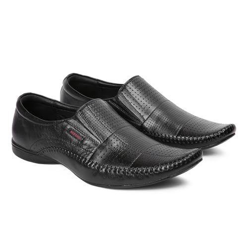 Image of Red Chief Genuine Leather Formal Slip On for Men | Pull-On Shoes for Men | RC3420