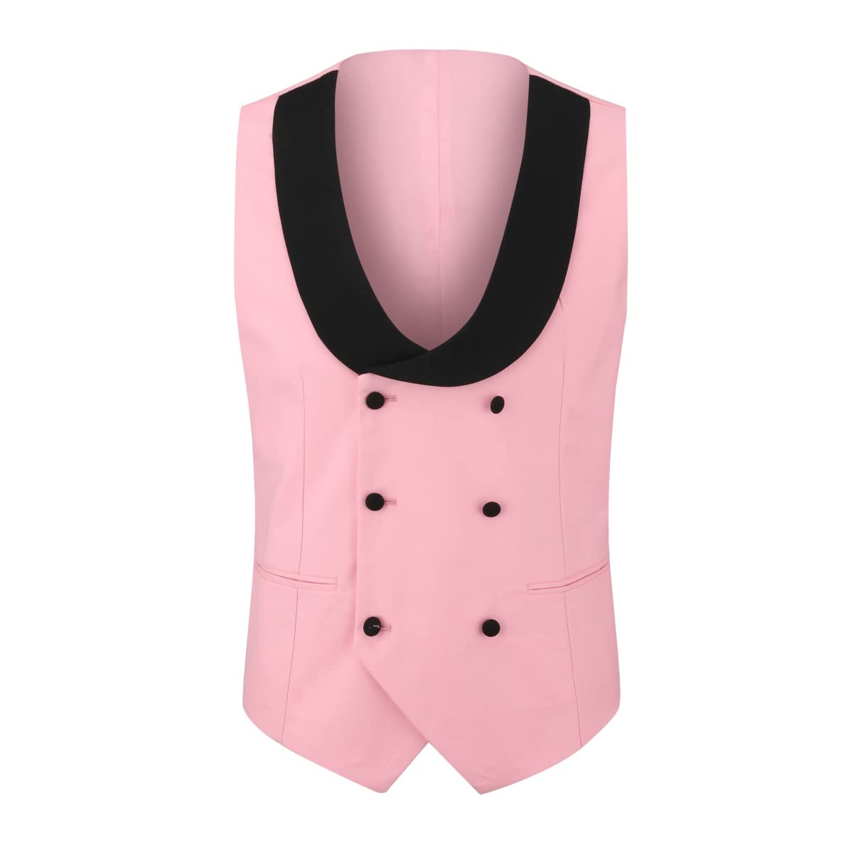 YOUTHUP Traje de Hombre Slim Fit 3 Piezas Peak Lapel Tuxedo con Ramillete y Pajarita para Novios de Boda