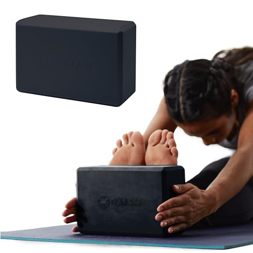Image of Gaiam Yoga Block - Supportive Latex-Free Eva Foam - Soft Non-Slip Surface with Beveled Edges for Yoga, Pilates, Meditation