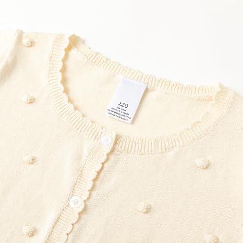 Image of Curipeer Toddler Girl Sweater Cardigans, Long Sleeve Coat, 18M-9Y | Soft Warm Fabric, Spring and Fall Casual Wear, Little and Baby Girl