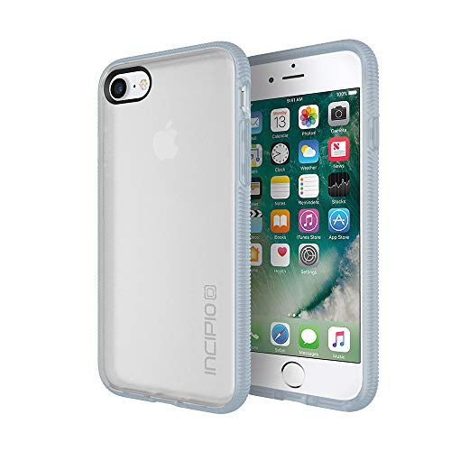 Incipio Octane iPhone 8 & iPhone 7 Case with Textured Bumper and Hard Shell Back for iPhone 8 & iPhone 7 - Frost/Pearl Blue