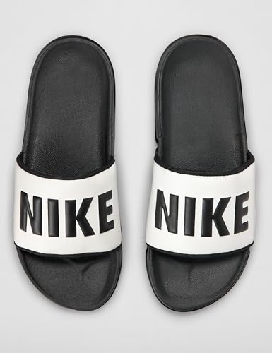 Image of Nike womens Wmns Offcourt Slide Black /Black-Summit White Sandal - 7.5 UK (BQ4632 011)