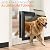 [Classicmacher] Heavy Duty Doggie with Two Sliding Lock Panel, Aluminum Large Dog Door for Exterior Door, Magnetic Double Flaps for X-Large Dog Up to 200LBS (Double Flaps,X-Large)