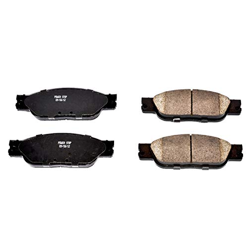 Image of PowerStop Front Brake Pads for Jaguar S-Type 2003-05 | Jaguar Vanden Plas 2004 - Z16 Ceramic Brake Pads Replacement, 16-933