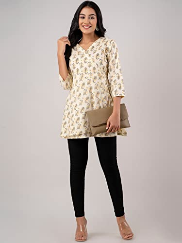 Image of feranoid Women Cotton Angrakha Kurti