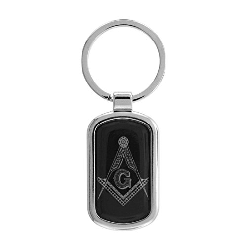 Gifts Infinity® Freeman Masonic Mason G - Coated Key Chain (1)