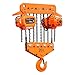 Prowinch 20 Ton (44,000 lb) 1-Speed Electric Chain Hoist 208~240/440~480V with 40 ft. G100 Chain, H3 Duty Rating, Ideal for Heavy-Duty Lifting, Material Handling, and Industrial Applications