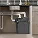 VEVOR Utility Sink Pump, 1/3 HP, 120-Volt, 2900 GPH Flow, 25 ft Head, Under-Sink Sump System With 6 Gallon Basin, Automatic Laundry Drain Pump, 1-1/2