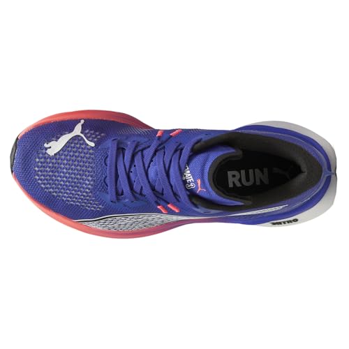 PUMA Womens Deviate Nitro 3 Running Sneakers Shoes - Blue - Size 10 M4