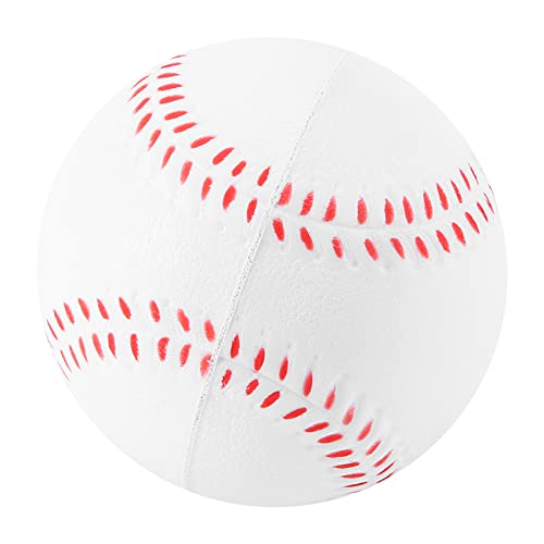 Diheohg Pelota de béisbol deportiva de impacto reducido para adultos 10 para competiciones de juego, entrenamiento de lanzamiento