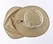 Home Prefer Mens Fishing Hat with Neck Protection UPF 50+ Sun Bucket Hat for Outdoor Hunting Gardening Khaki