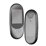 Intelligenter Übersetzer,Instant Voice Offline-Übersetzer Echtzeit-Übersetzungstool Fotografisches Scannen Übersetzer für das Lernen Shopping Travel Business,Schwarz