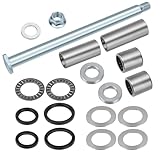 Swing Arm Bearing Seal Bushing Pivot Bolt Shaft Kit Honda CRF250R 2004-2009 CRF250X 2004-2017 OEM# 52141-KZ4-J40 52141-KZ3-J40 91071-MJ0-003 - Image 1