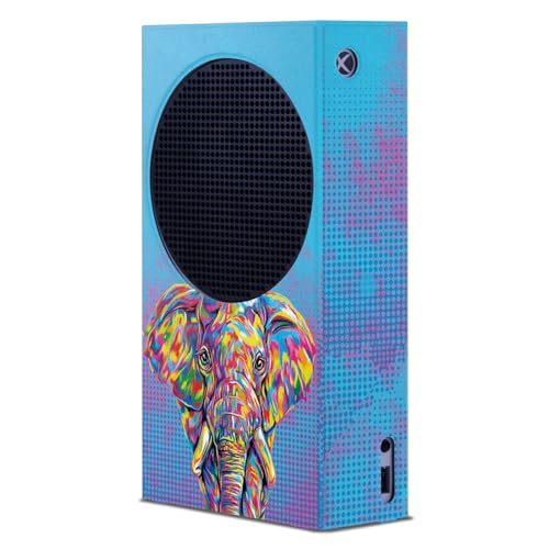 Xbox Series S Skin Éléphant Autocollant Console de Jeu Protection Vinyle