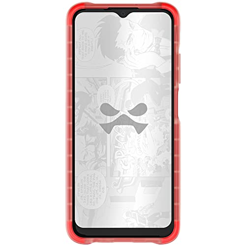 Image of Ghostek Covert Samsung A03s Case with Clear Slim Fit Design and Anti-Slip Grip Bumper Premium Shockproof Protection Thin Protective Phone Cover Designed for 2021 Samsung Galaxy A03s (6.5 Inch) (Pink)