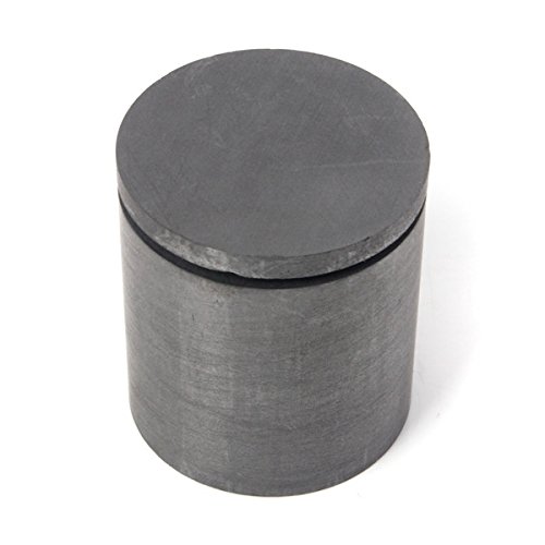 EsportsMJJ 40 * 40Mm Grafite Crogiolo Con Coperchio Laboratorio Articoli Di Fornitura