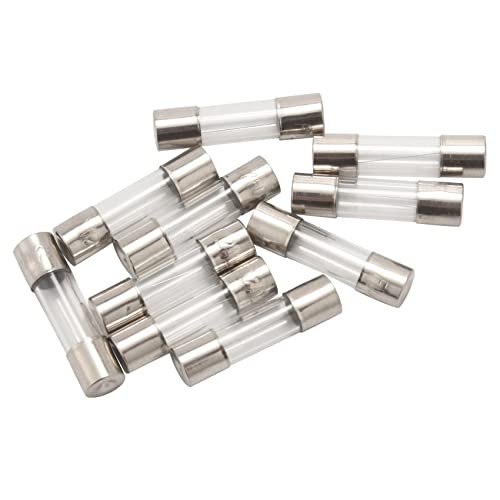 Wadakada 10Pcs 250V 0.2A 200mA Schnell flink Glassicherungen Tubes 5mm x 20mm