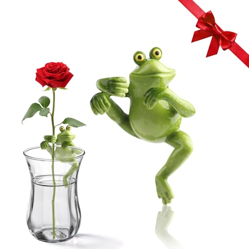 CIYSHO Plant Propagation Buddy, Frog Plant Propagation Holder Friend, Unique