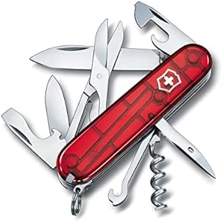 Victorinox Taschenmesser Climber (14 Funktionen, grosse Klinge, Kapselheber, Korkenzieher, Schere, Schraubendreher)