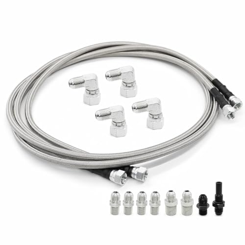 Aspaton 6AN 70" Transmission Fluid Oil Cooler Hose Line kit